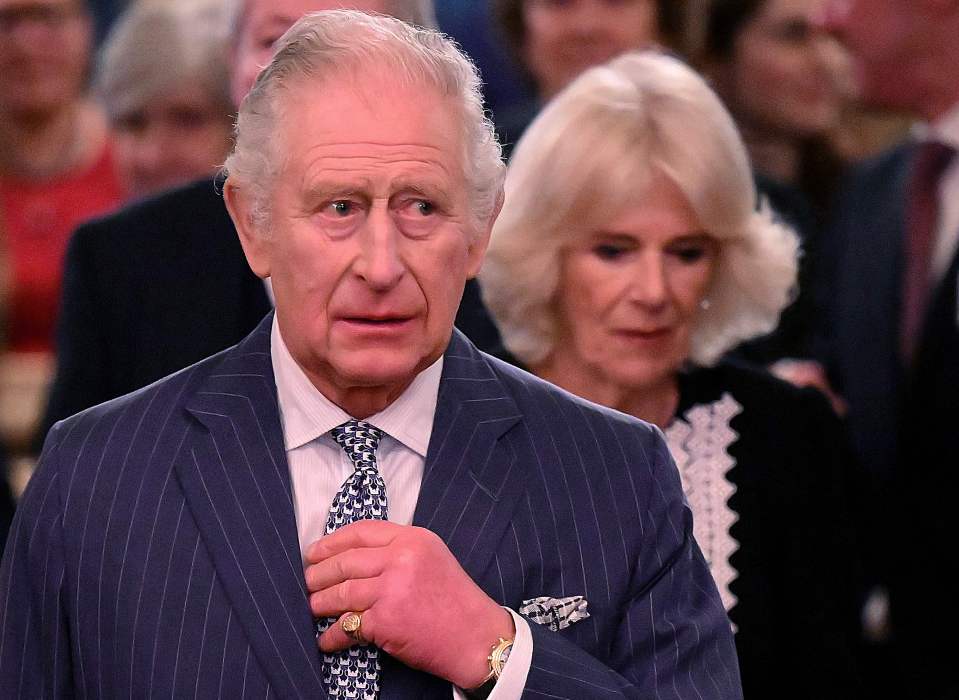 Charles and Camilla's official state visit to France has been cancelled after thugs sprayed ‘Death to the King’