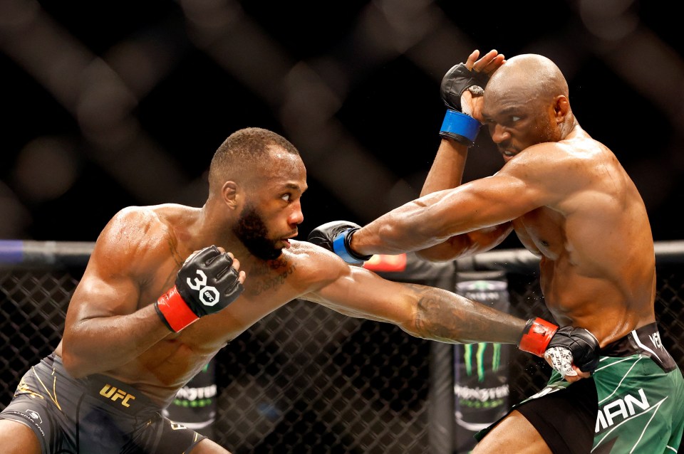 Leon Edwards made a successful defence of his welterweight title against Kamaru Usman