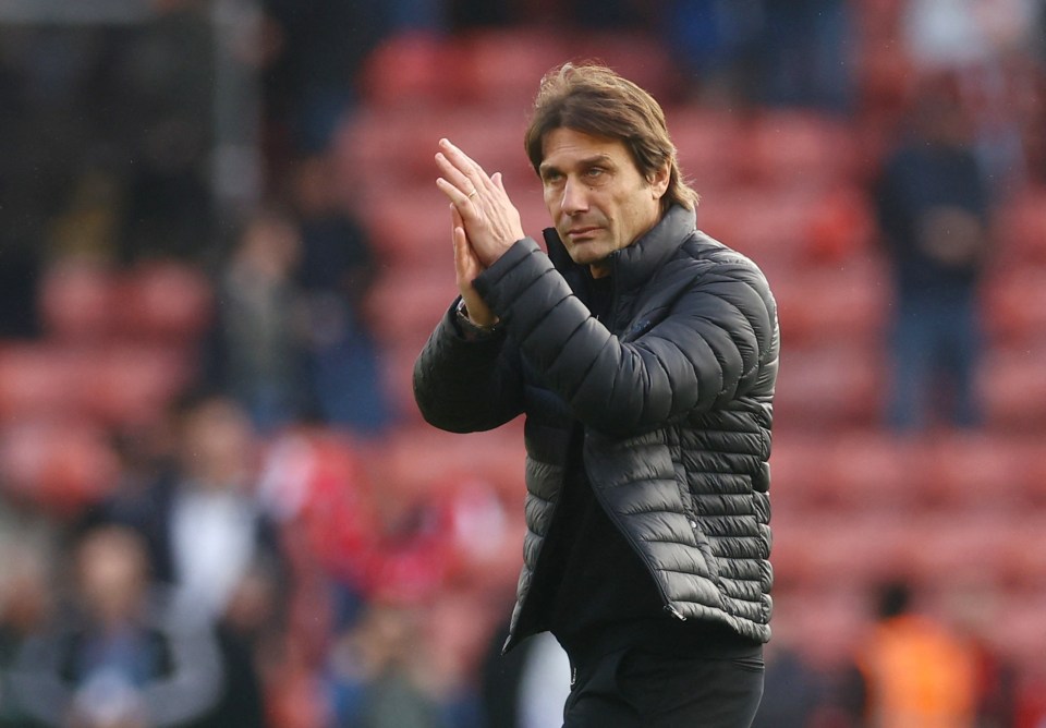 Antonio Conte is set to leave Tottenham this week