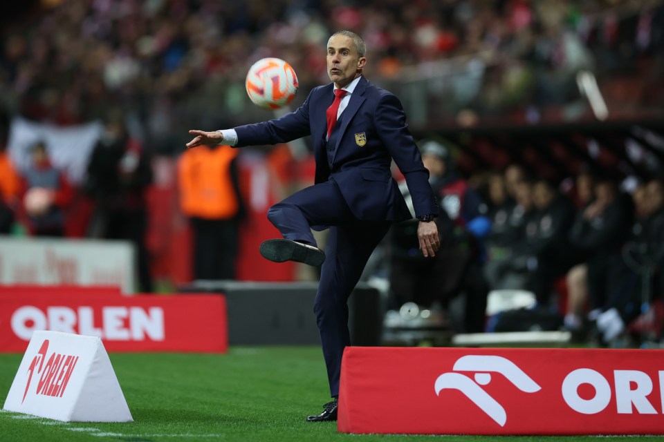 This former Arsenal star looked unrecognisable showing off his skills in a suit