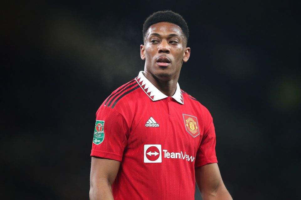 Man Utd ace Anthony Martial is likely to go with the team looking for a striker