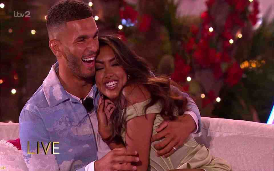 Kai and Sanam were crowned winners of winter Love Island 2023