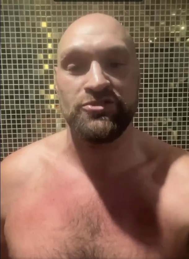 Tyson Fury said his fight with Oleksandr Usyk is ON