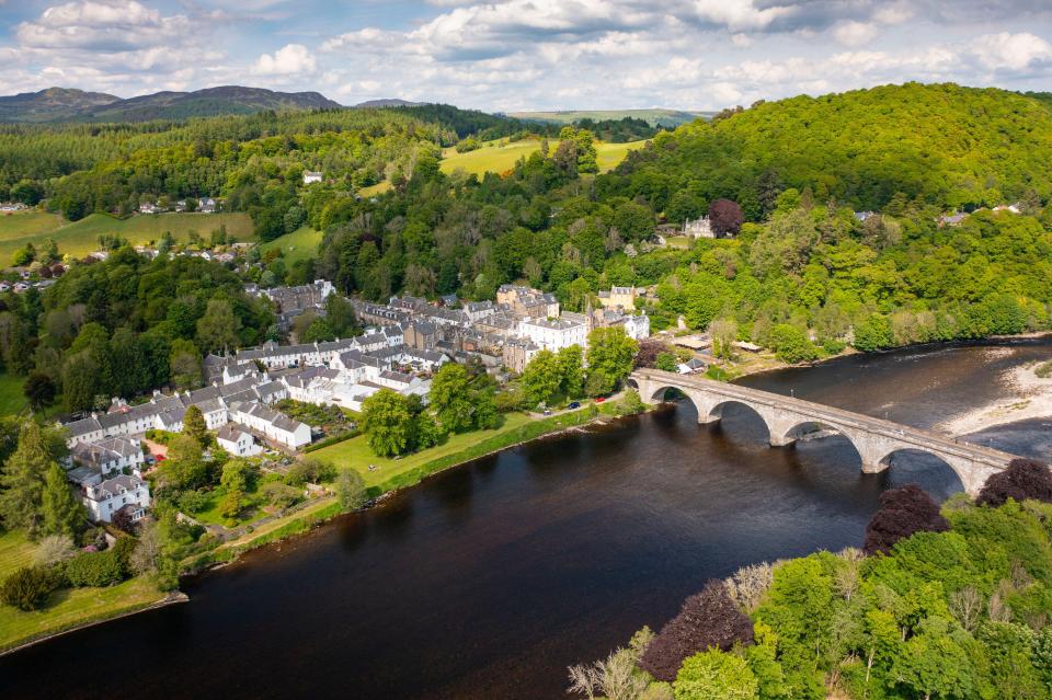 Dunkeld was named the best place to live in Scotland