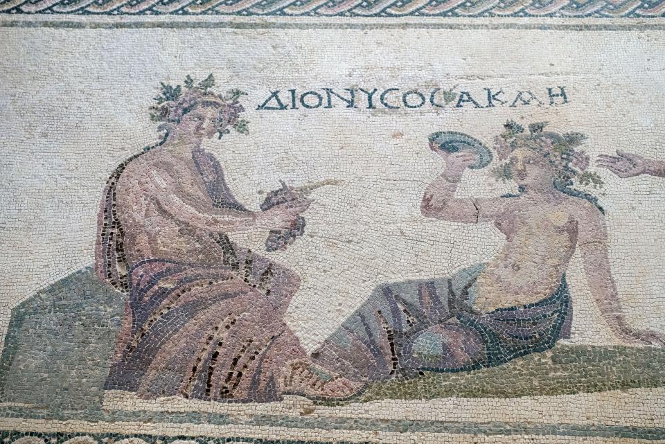 Visit the incredible ornate mosaics at House of Dionysus