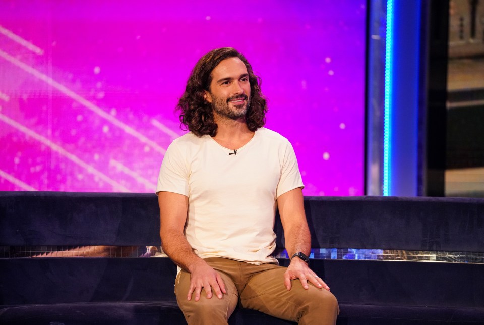 Joe Wicks with his luscious locks