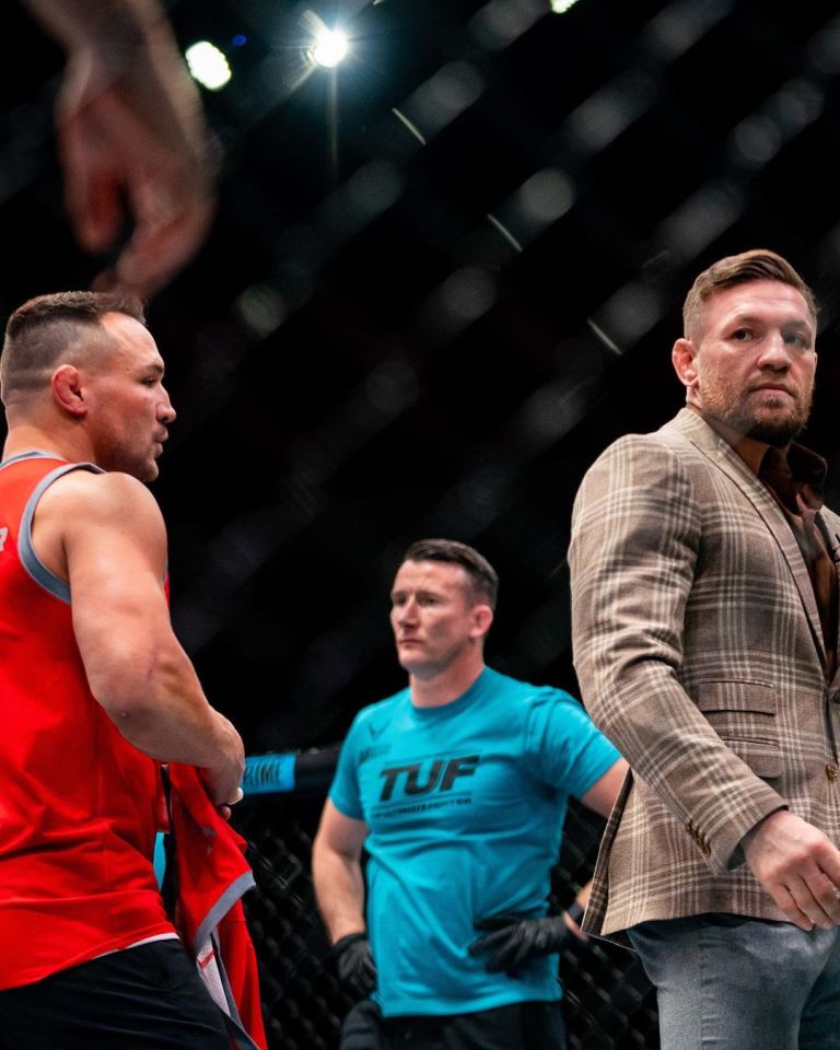 The Notorious will throw down with Michael Chandler after coaching season 31 of the Ultimate Fighter