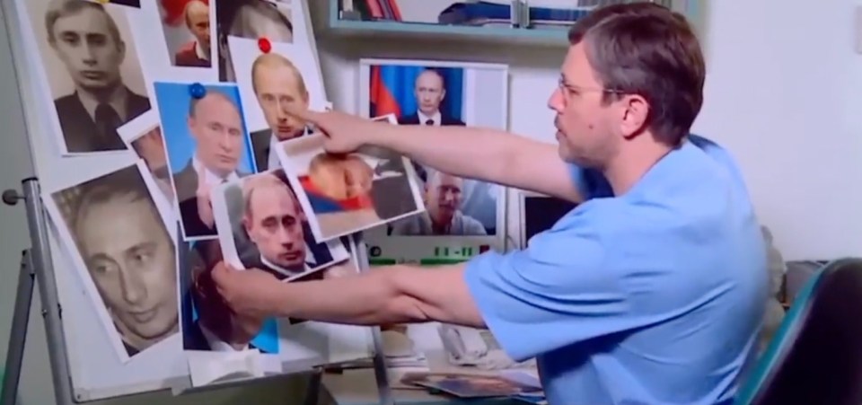 The footage discussed differences between Putin and his alleged doppelgangers and went viral in Russia