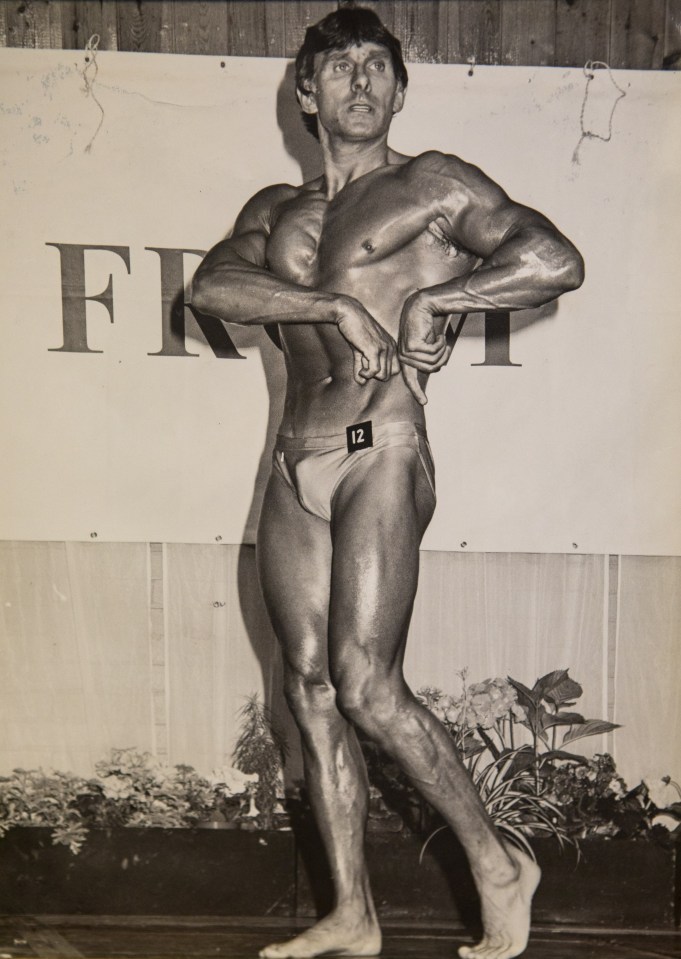 The bodybuilder is still winning trophies after decades of competing