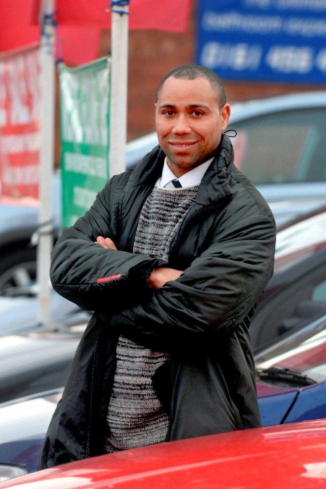 Former Manchester City Footballer Jeff Whitley worked as a car salesman at the Stockport Car Supermarket