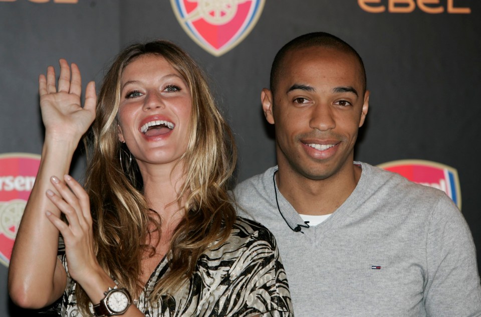 Gisele brought her own version of va va voom to Arsenal in 2007