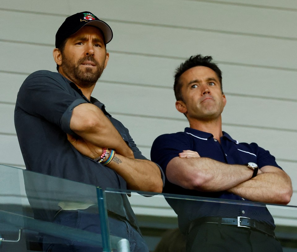 Rob McElhenney and Ryan Reynolds bought the team in 2020, for a rumoured £2m