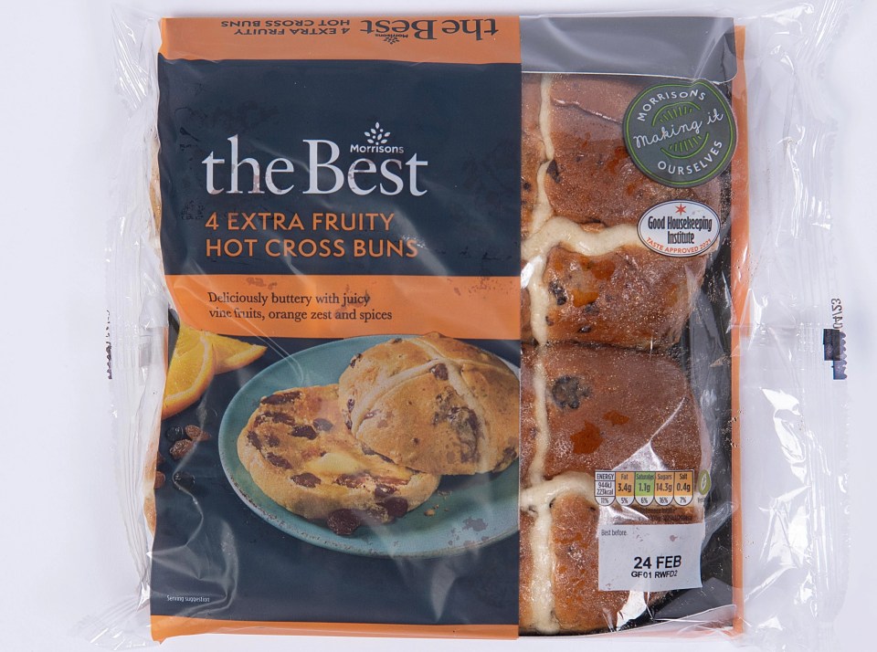 This offering from Morrisons is great for those who like a sweeter bun