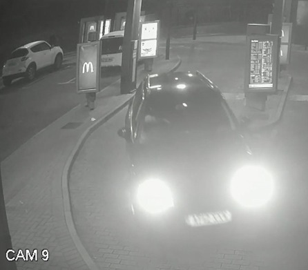 CCTV captured Couzens driving into McDonald's on February 27, 2021 - three days before he abducted, raped and murdered Sarah