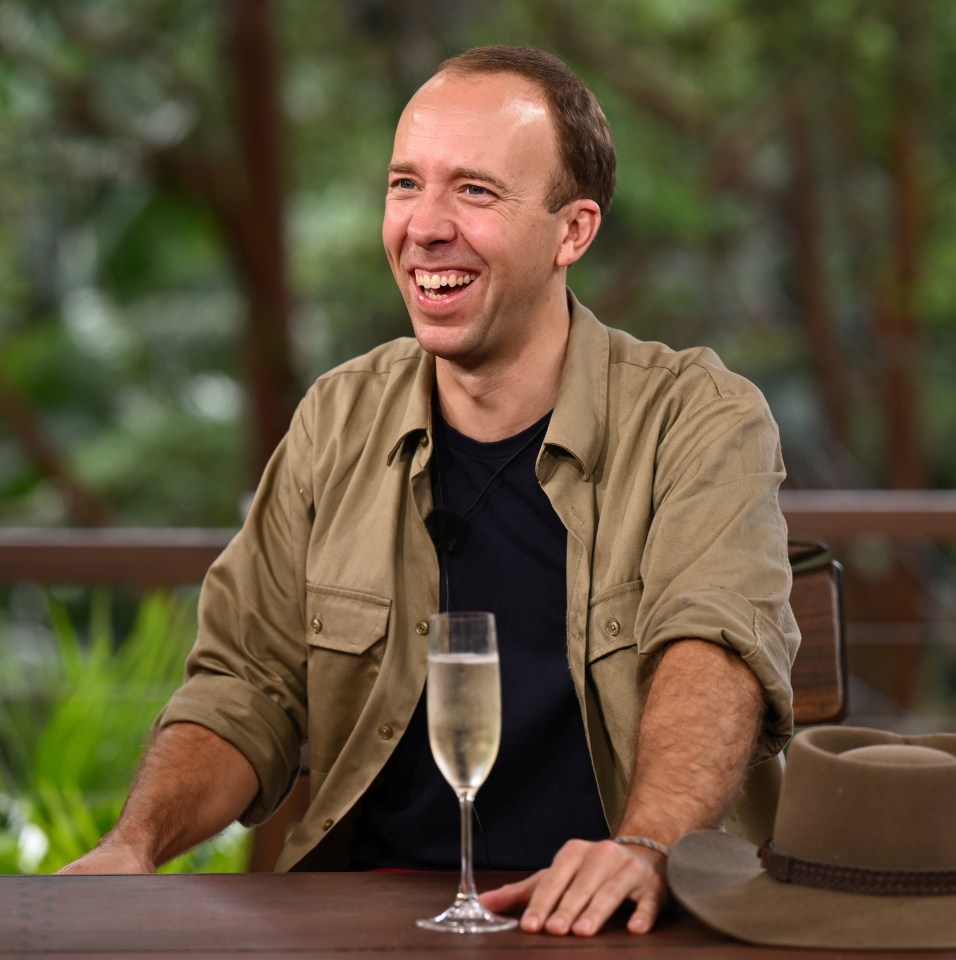 Matt Hancock came third on the last series of I'm A Celebrity