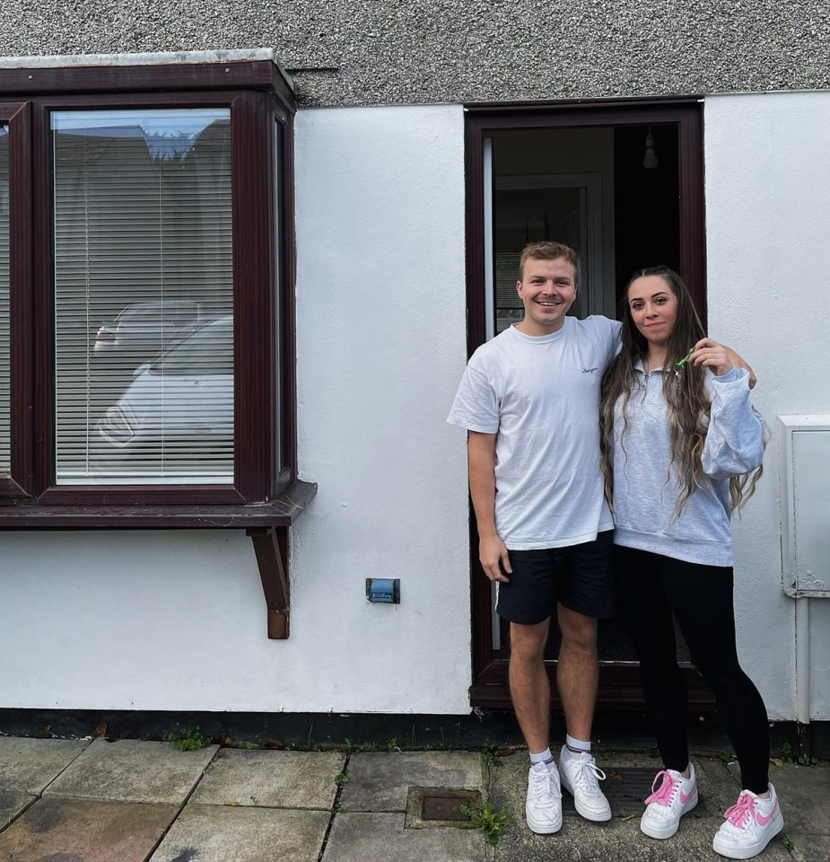 Jess and Jack bought their first home in 2022