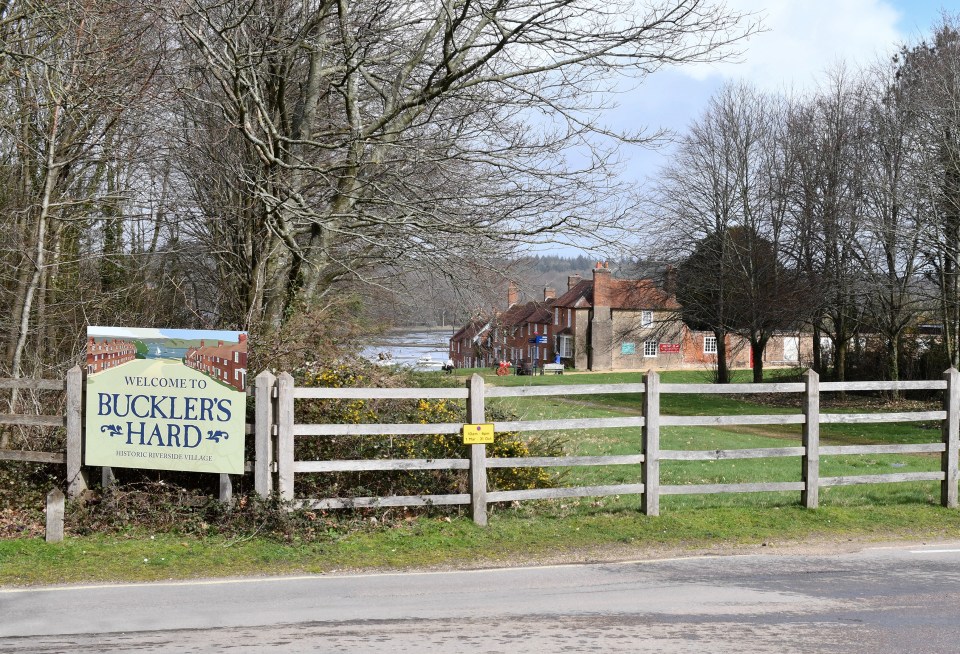 Locals say the tiny hamlet is the perfect setting to film a period drama