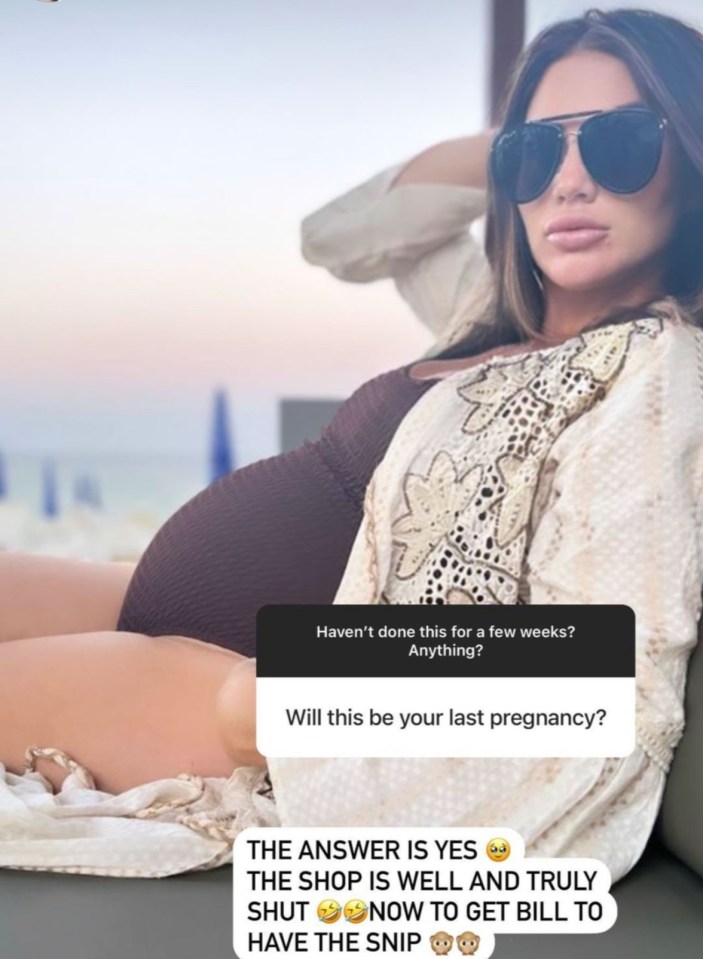 The pregnant star is excited to become a family-of-six