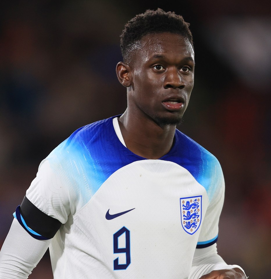 Folarin Balogun has withdrawn from the England Under-21 squad through injury