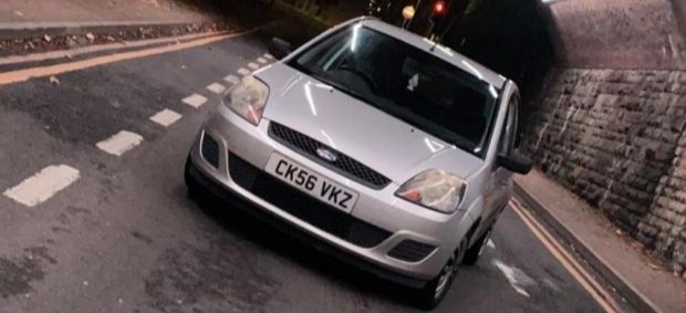 The Ford Fiesta before it was consigned to the scrapheap