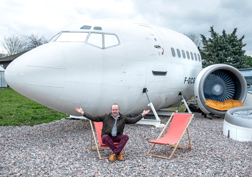 Steven Northam bought the 1960s plane for £5,000 on eBay