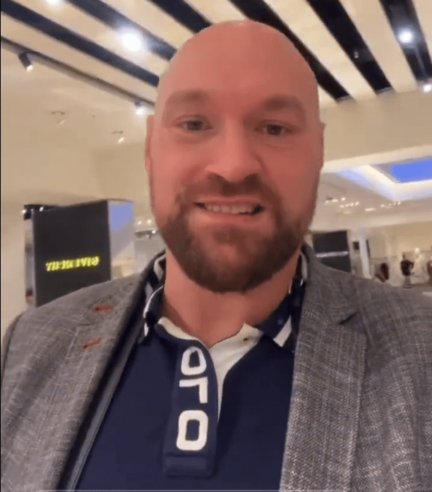 Tyson Fury has spoken out to give Oleksandr Usyk a ‘take-it-or-leave it’ ultimatum