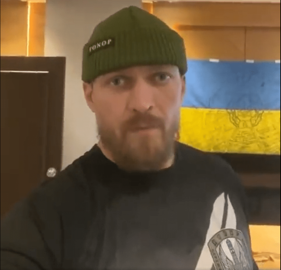 Oleksandr Usyk has gone back and forth with Tyson Fury online