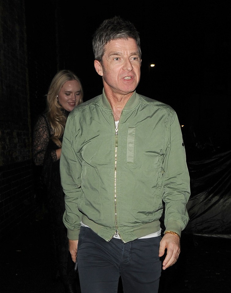 Newly single Noel Gallagher of Oasis fame has been seen out on a date