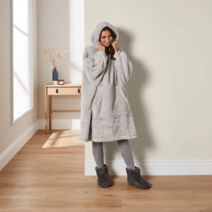 Dunelm is stocking an oversized wearable hoodie to keep you warm this cold snap