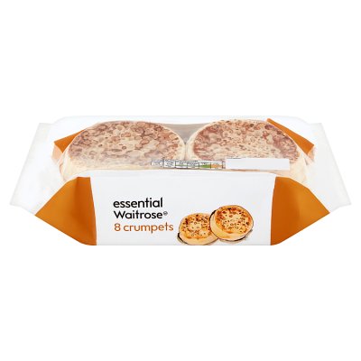 Swap for these Waitrose Essential Crumpets instead