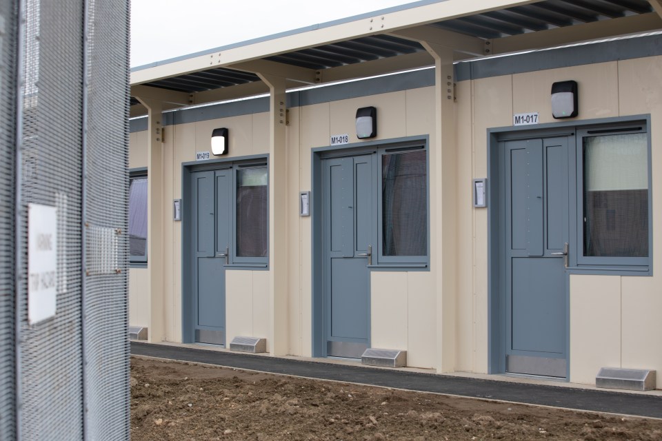 New portable prison units are now up and running in England