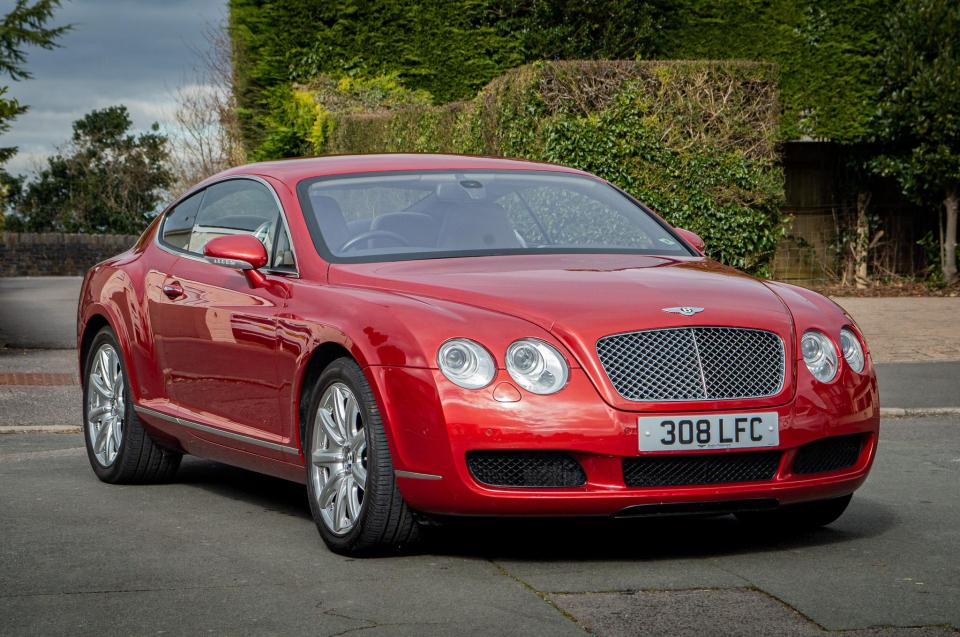 Sir Elton John's former Bentley Continental W12 GT is set to go under the hammer