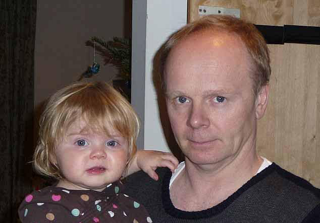 Line of Duty star Jason Watkins has opened up about losing his two-and-a-half year old daughter Maudie (pictured together) to sepsis in 2011