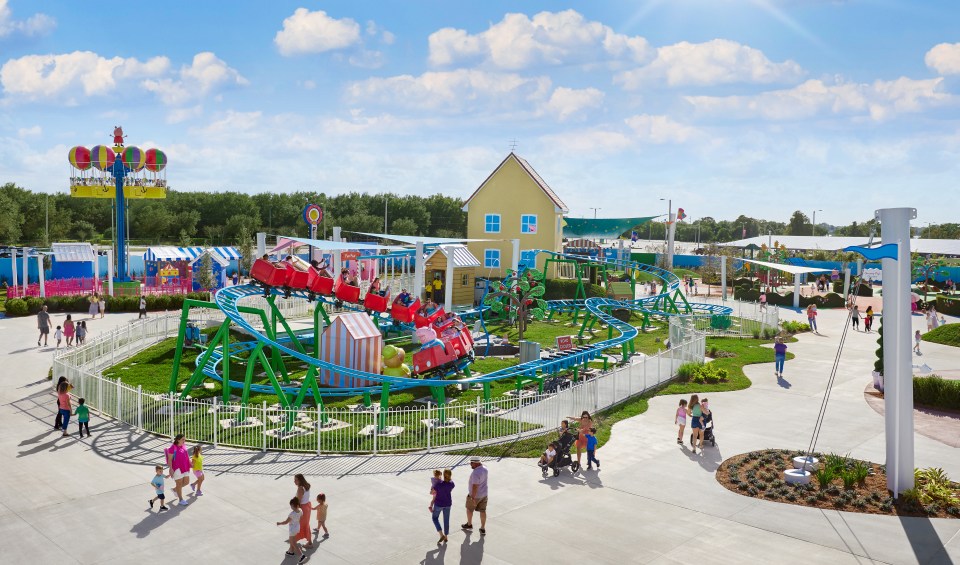 The new theme park is following the success of Peppa Pig Theme Park in Florida