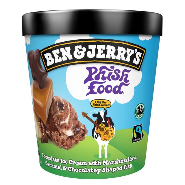 A 100g tub of Ben and Jerry's Phish food ice cream would take 6,517 steps to burn off