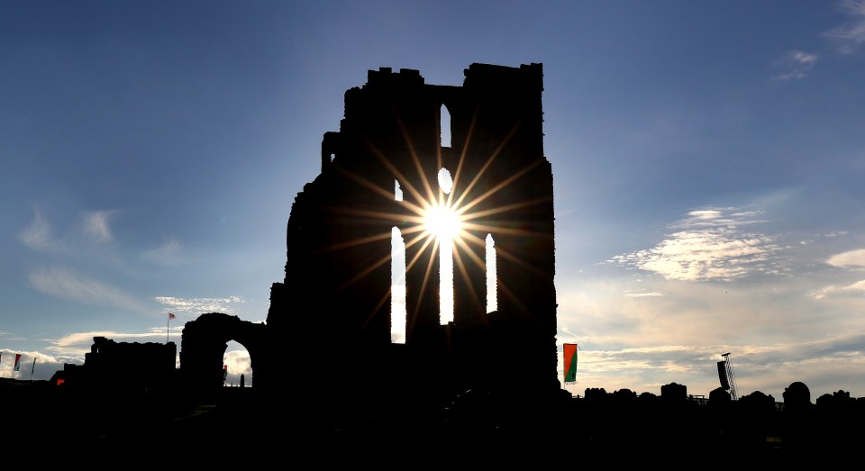 Mouth of the Tyne festival is held within the ruins of the priory and castle