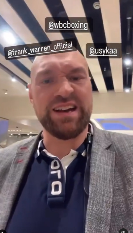 Tyson Fury wants a 70/30 split in his favour to fight the Ukrainian