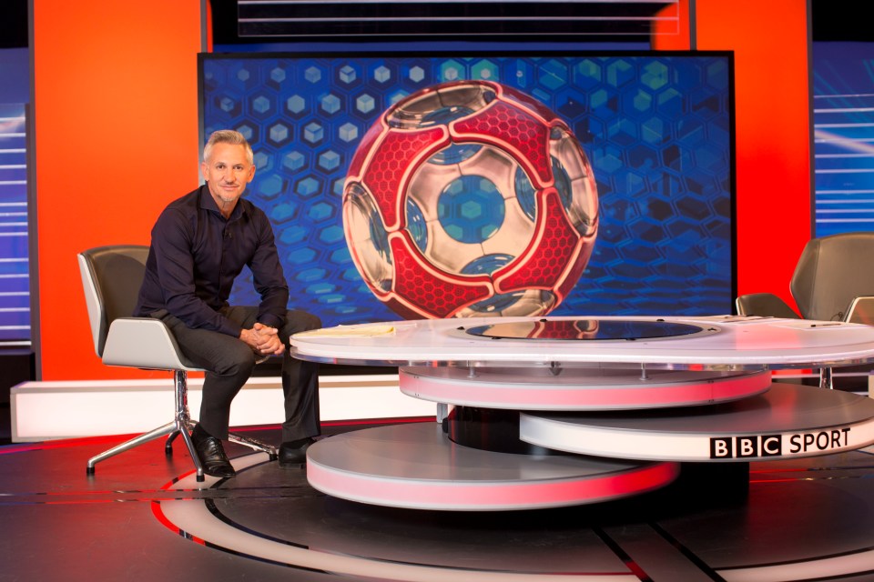 Lineker has presented Match Of The Day since 1999