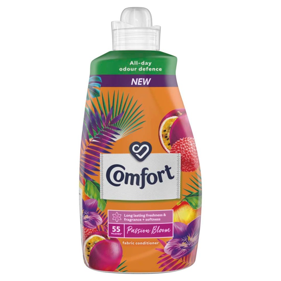 Comfort Fabric Conditioner Passion Bloom: £3, 1.925 litre