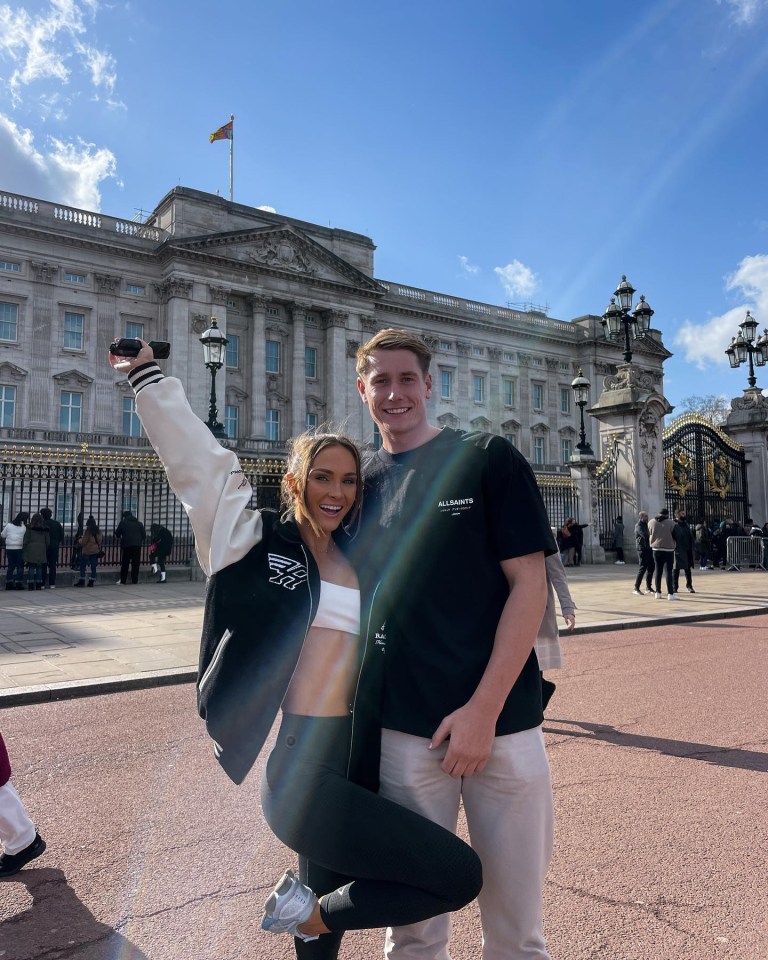 Jessie and Will have been spending time seeing the sights in London