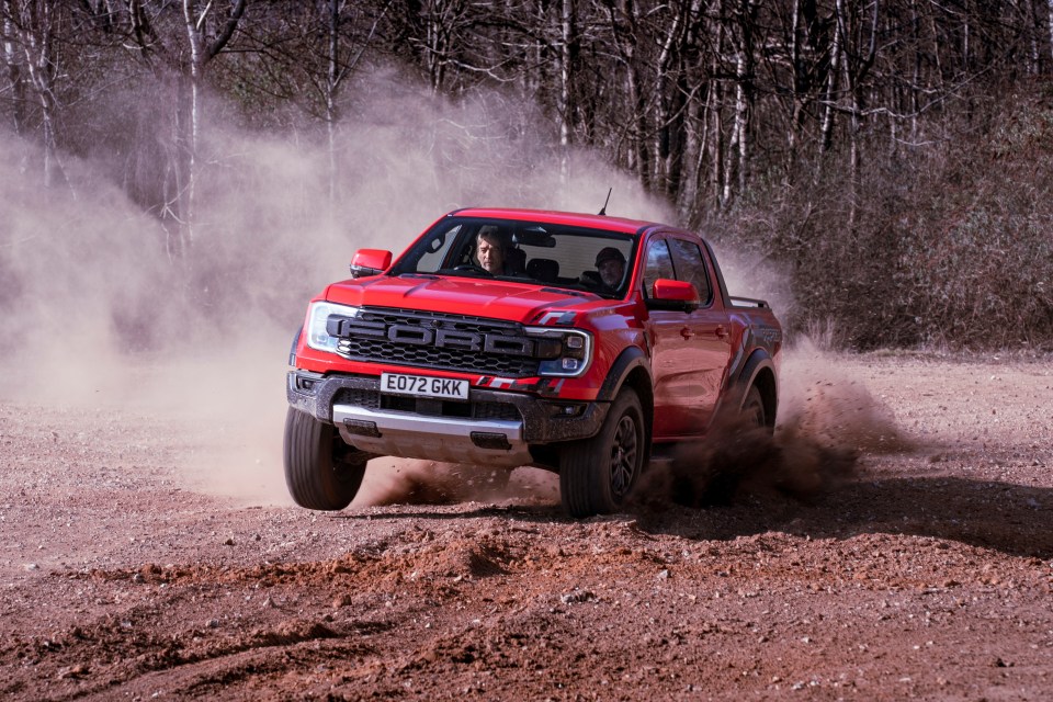 You'll feel super-safe in the mega in-yer-face Ford Ranger Raptor