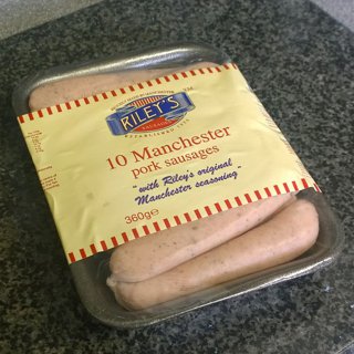 Riley's Manchester Sausages aren't as bad