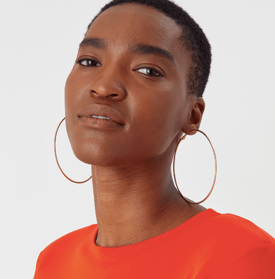 Jazz up any outfit with these stylish hoops