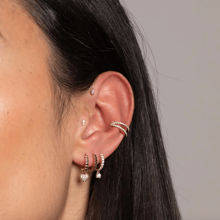 Huggies, conch earrings or studs, Astrid & Miyu has everything and more