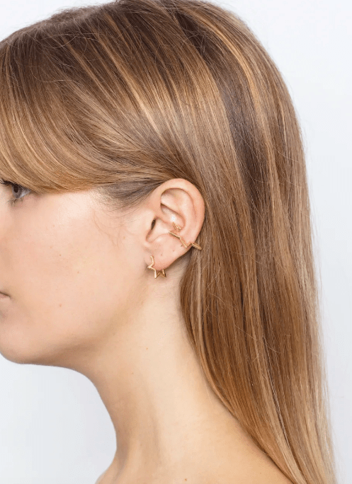 We love an ear cuff as you don't even need a piercing to style it