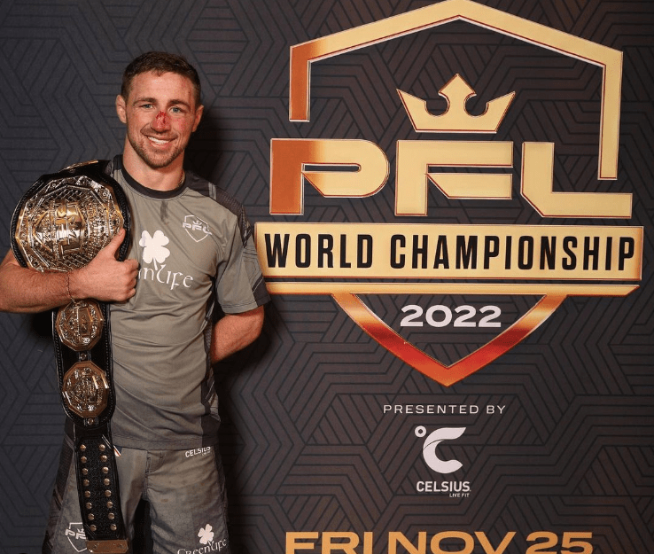 PFL featherweight champion Brendan Loughnane