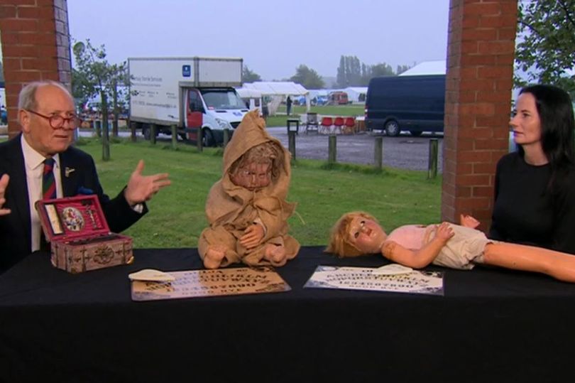 Bargain Hunt's Charlie Ross was left with a headache after meeting doll, George