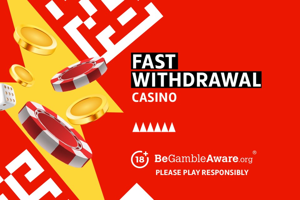 Fast withdrawal casino. 18+ BeGambleAware.org Please play responsibly.