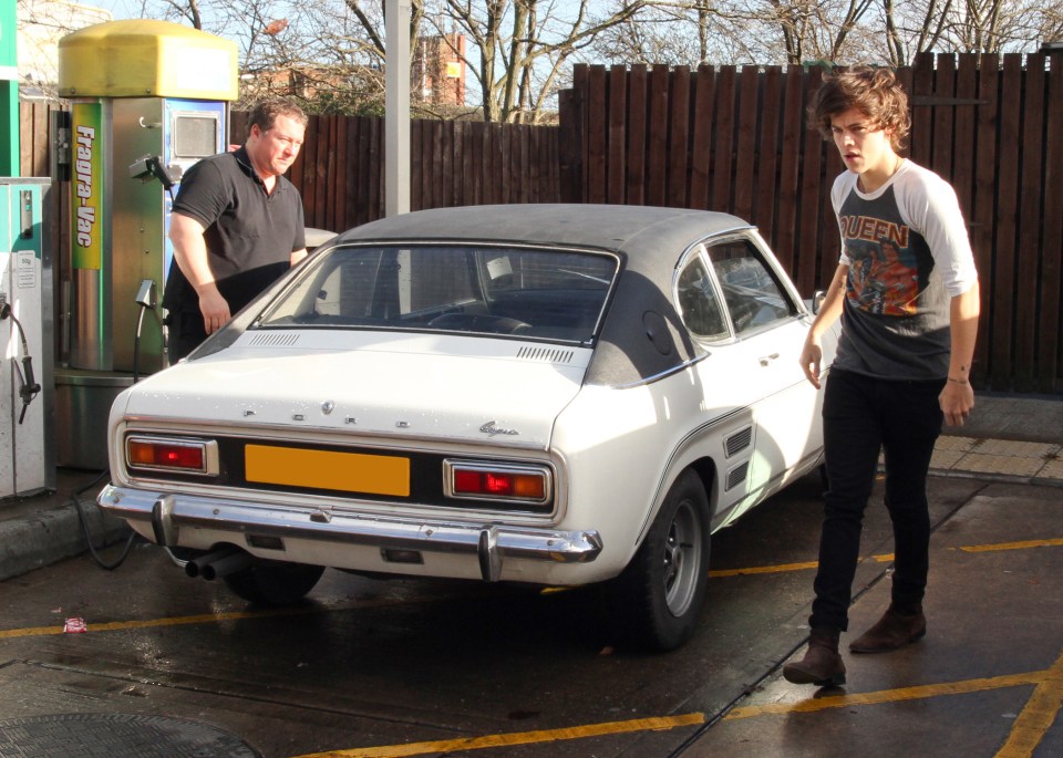 Ex One Direction member Harry Styles owns a 1970 Capri