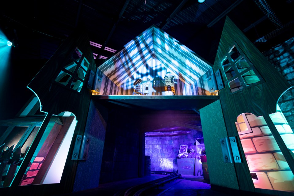 The attraction is described as a "haunting and immersive dark ride"  by the park